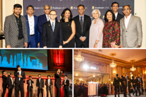 Organizers and performers at the Pratham Chicago Gala October 19, 2024. PHOTOS: Pratham Chicago