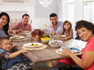 Family at dinner. PHOTO: Dreamstime