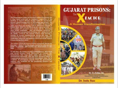 Book jacket of new book on Gujarat Prisons, released November 14, 2024. PHOTO: press release